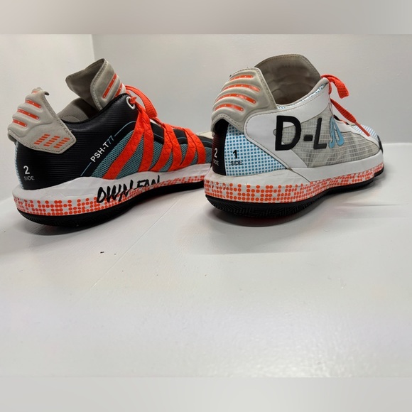 Adidas Dame 6 x Pusha T I Am My Own Fan Mens Size 9.5 - Picture 5 of 8